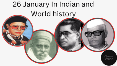 26 January in Indian and World History