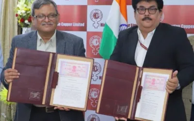 Hindustan Copper Ltd Signs MoU with IIT (ISM),  Dhanbad for Technical Collaboration
