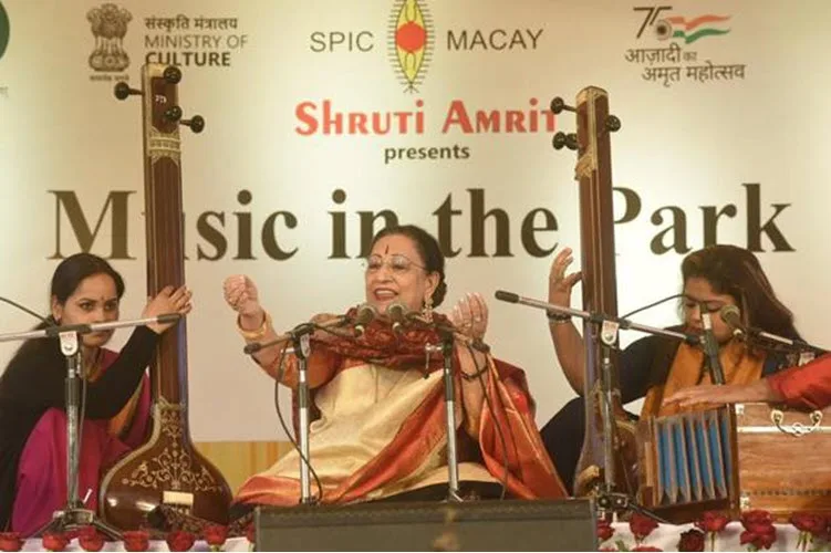 SPIC MACAY and Ministry of Culture collaborates for ‘Music in the Park’ series under “Shruti Amrut”.