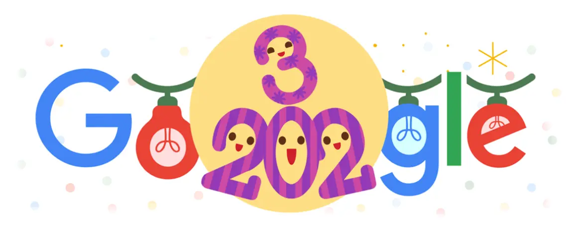 1 January: Google Doodle celebrate New Year’s Day 2023