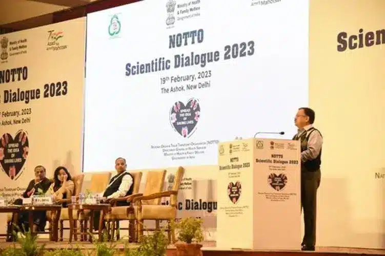 Union Ministry of Health & Family Welfare organizes NOTTO Scientific Dialogue 2023