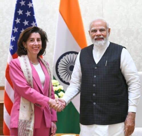 PM meets US Secretary of Commerce, Gina Raimondo