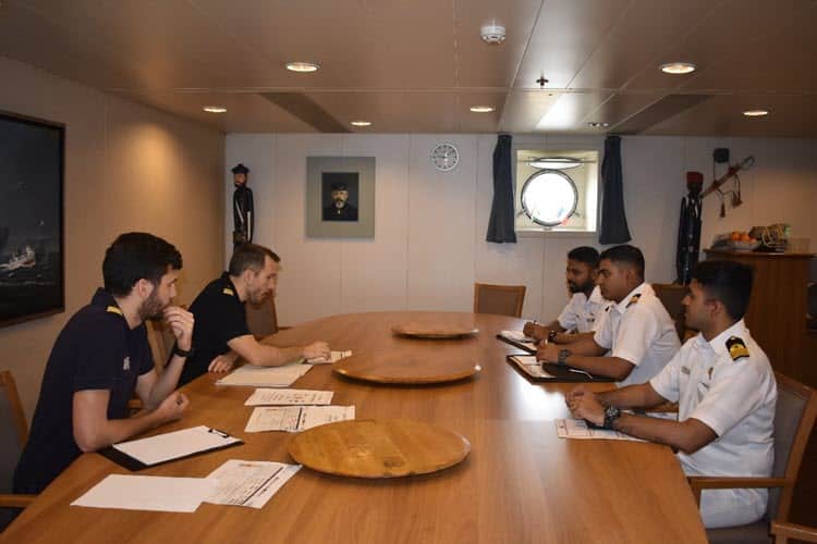 Maritime Partnership Exercise with French Navy