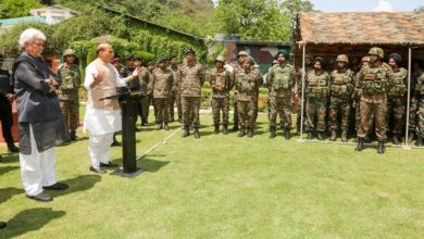 Army Base Camp in Rajouri