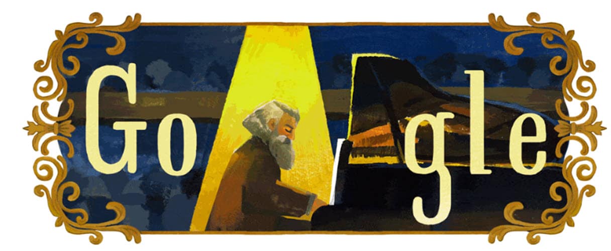 Google celebrates Johannes Brahms’s birthday with a doodle