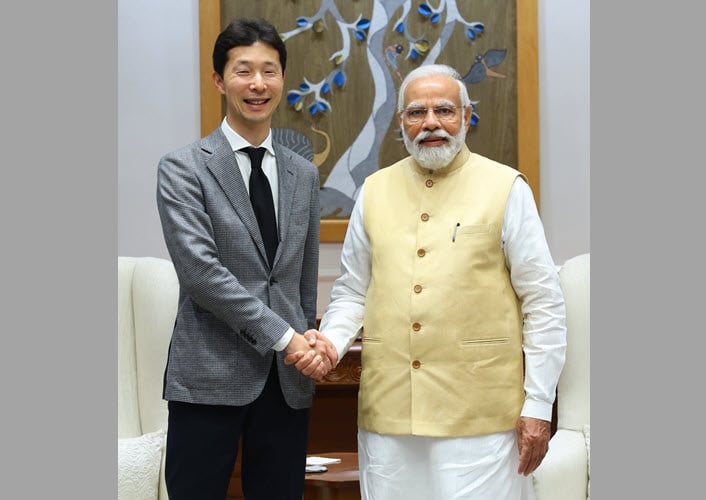 Mr. Toshi Shibata, CEO of Renesas Electronics meets PM