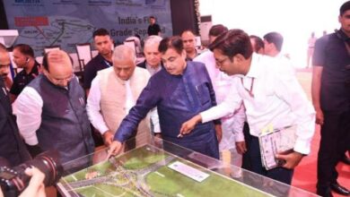 first elevated 8-lane access control Dwarka expressway of 29.6 km length is being built