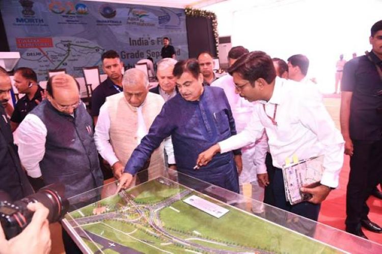 First elevated 8-lane access control Dwarka expressway of 29.6 km length is being built