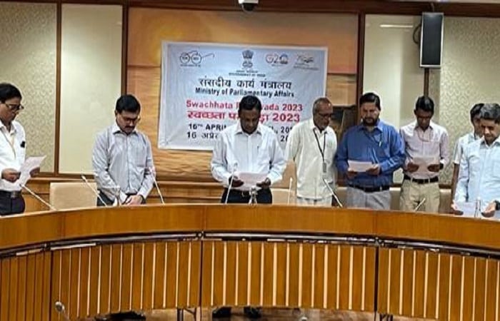 Ministry of Parliamentary Affairs Celebrates Swachhata Pakhwada