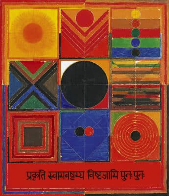 S.H. Raza's exploration of the 'Bindu,