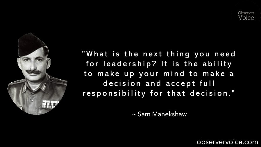 Sam Manekshaw