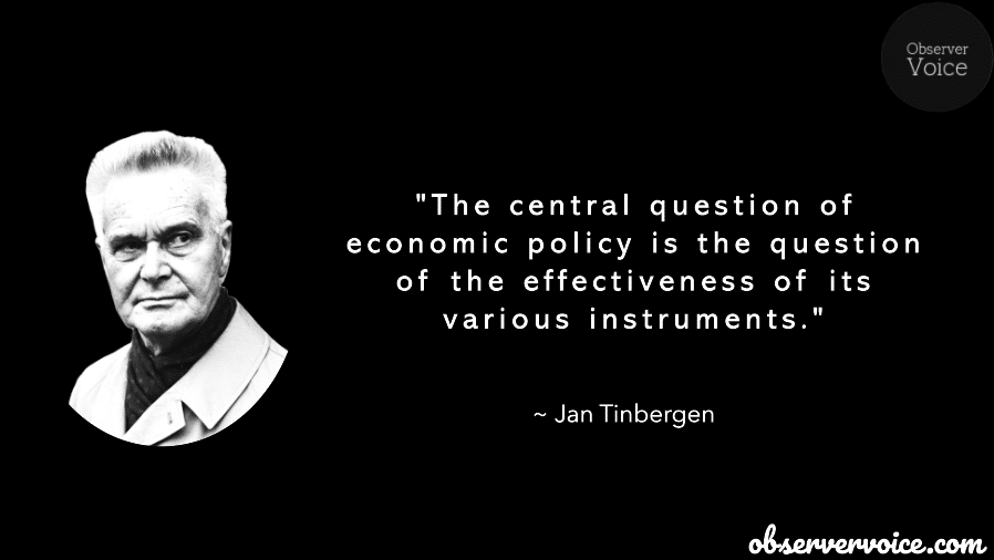 Jan Tinbergen Quotes