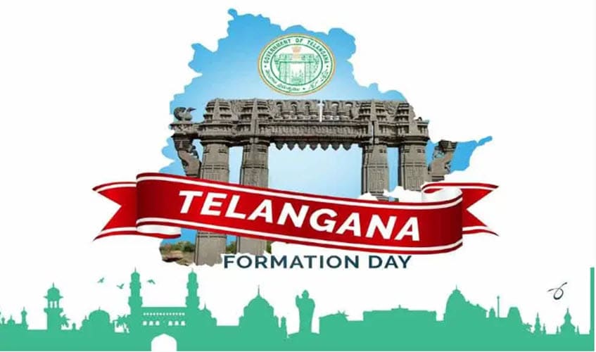 Telangana on State Formation Day