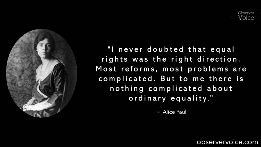 Alice Paul Quote