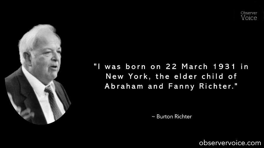 Burton Richter Quotes