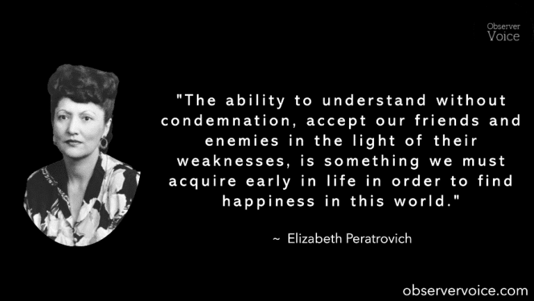 Elizabeth Peratrovich Quotes - Observer Voice