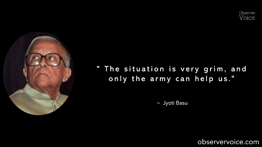 Jyoti Basu Quotes