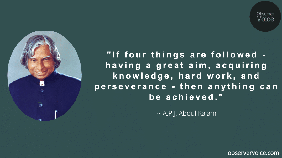 A.P.J. Abdul Kalam Quotes