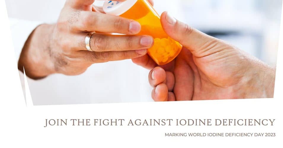 World Iodine Deficiency Day 2023