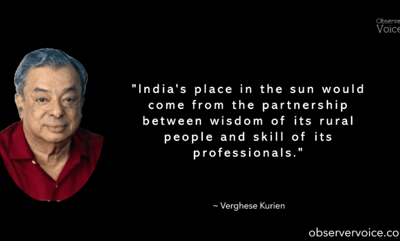 Verghese Kurien Quotes