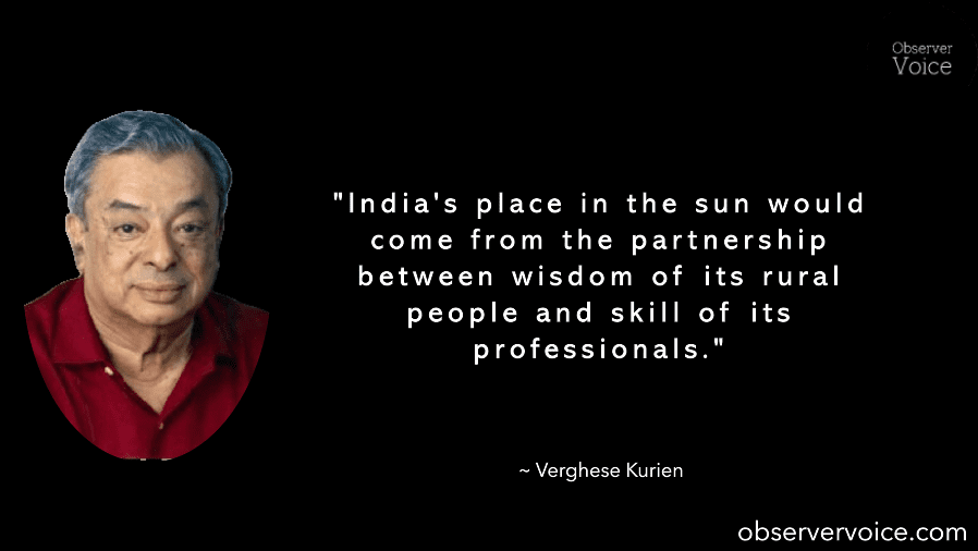 Verghese Kurien Quotes
