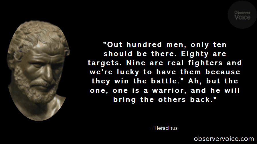 Heraclitus Quote