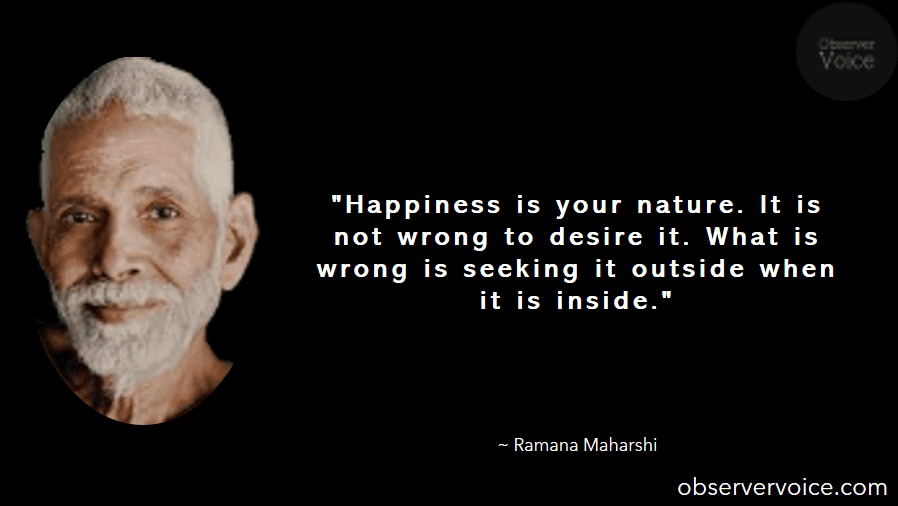 Ramana Maharshi Quotes