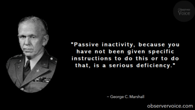 George C. Marshall Quotes