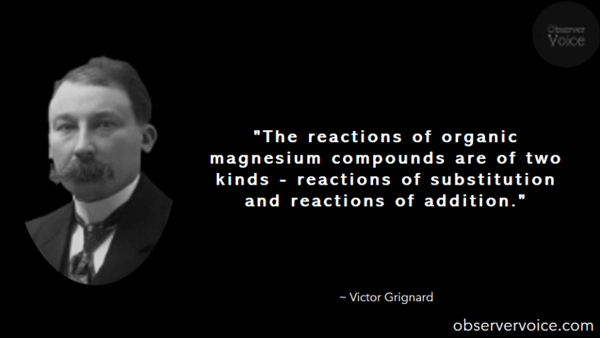 Victor Grignard Quotes