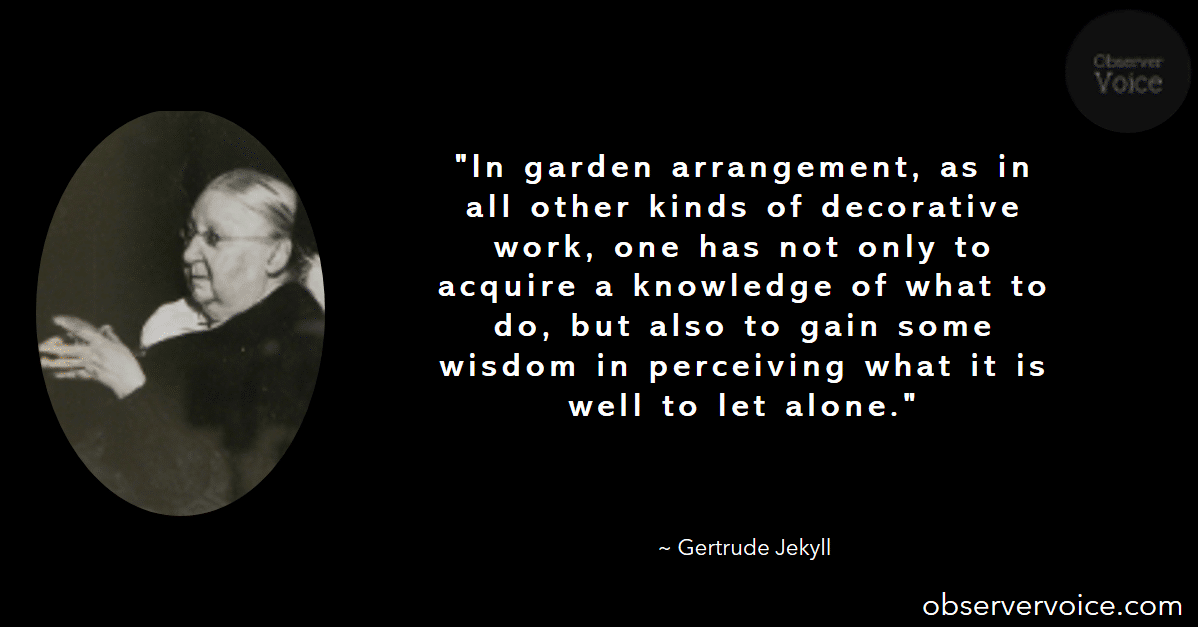 Gertrude Jekyll Quotes