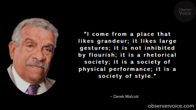 Derek Walcott Quotes