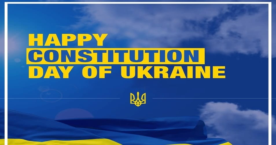 Celebrating Constitution Day in Ukraine