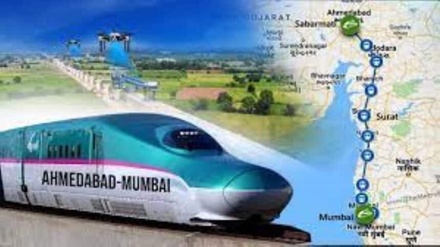 mumbai-ahmdabad bullet train project