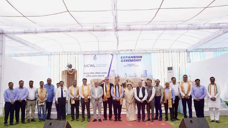 UCWL Expansion Ceremony at Dabok Plant, Udaipur