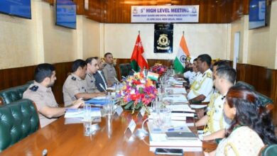 Indian Coast Guard & Royal Oman Police Coast Guard officials meet in New Delhi