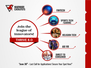 Marwari Catalysts invites applications for THRIVE 8.0