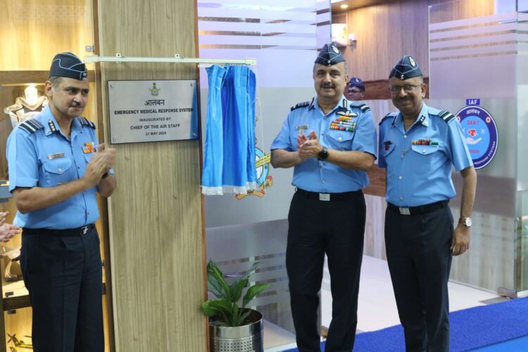 Chief Of The Air Staff Inaugurates First- Ever Emergency Medical Response System Of Iaf At Chaf Bengaluru