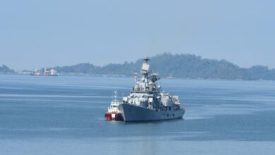 VISIT OF INDIAN NAVAL SHIPS TO KOTA KINABALU, MALAYSIA