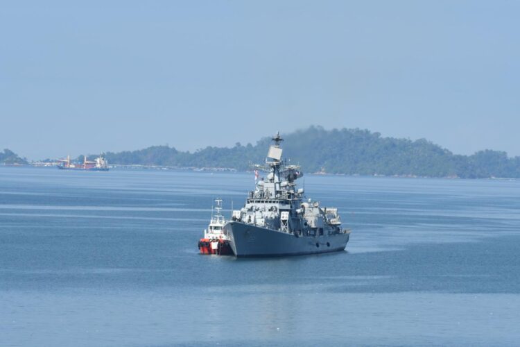 VISIT OF INDIAN NAVAL SHIPS TO KOTA KINABALU, MALAYSIA