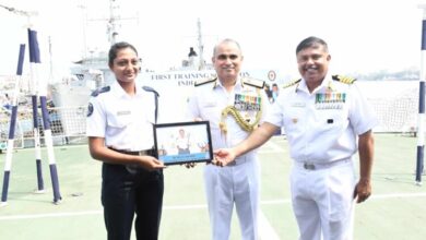 Sea Training Of 106 Integrated Officer Trainees Course (iotc) Onboard First Training Squadron (1ts)