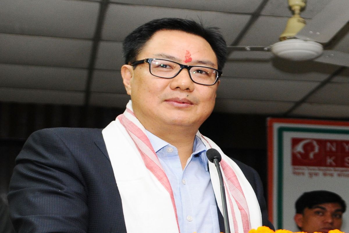 Union Minister of State for Home Affairs Kiren Rijiju. (File Photo: IANS)