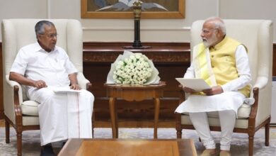 Kerala CM meets Prime Minister Shri Narendra Modi