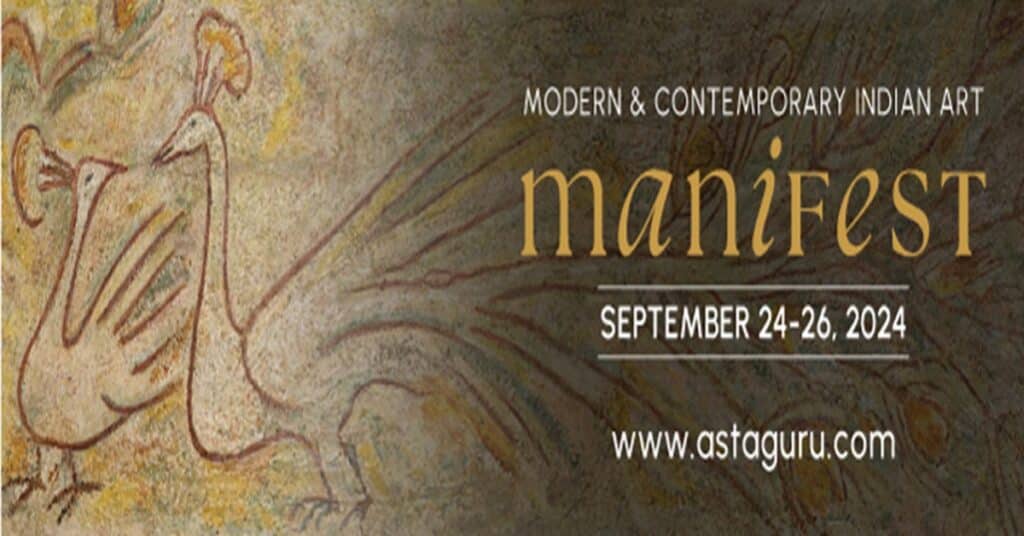 AstaGuru Offers A Unique Selection of Modern and Contemporary Indian Artworks in its Upcoming ‘Manifest’ Auction