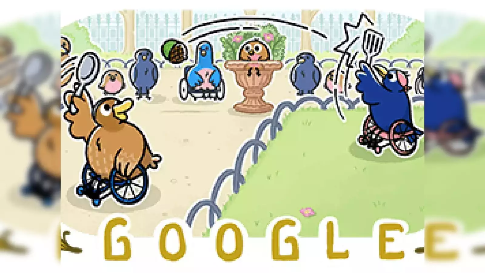 Google Celebrates Wheelchair tennis Paralympics