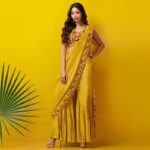 Grab These Bright Happy Yellow Saree Kinds Crafts for Women