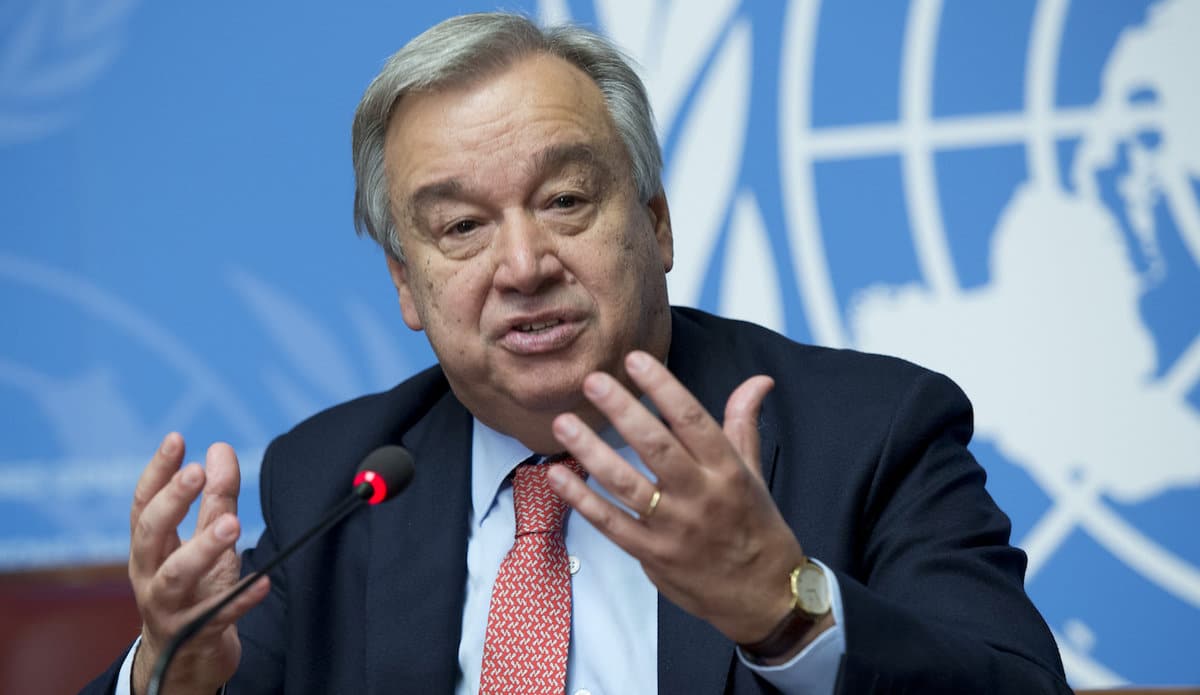 UN Secretary-General António Guterres