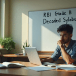 Decoded Subject-wise Syllabus of RBI Grade B Phase 1 and 2