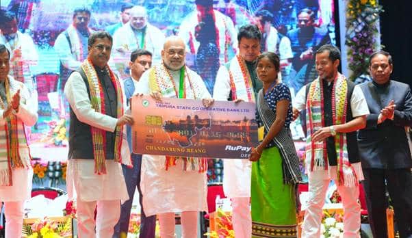 Union Home Minister and Minister of Cooperation Shri Amit Shah, launches various