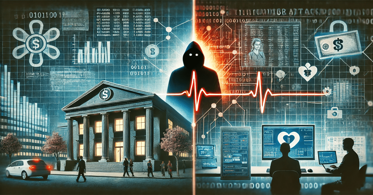 Rising Cyber Threats in Finance and Healthcare