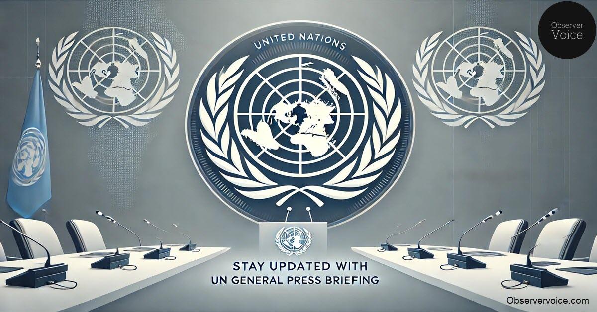 UN General Assembly Adopts Key Resolutions